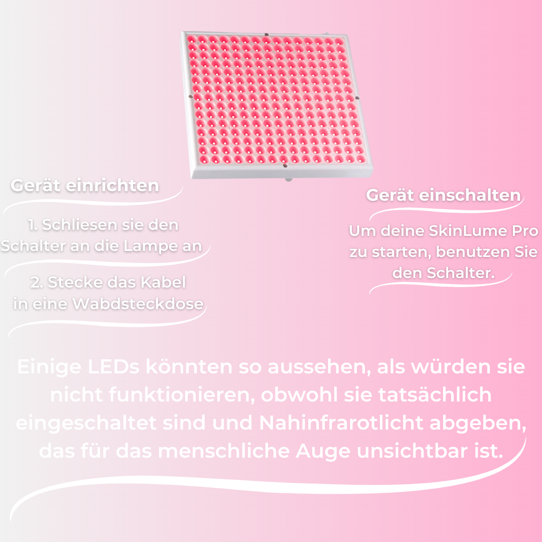 SkinLume Pro-Novative Lichttherapie für maximalen Effekt