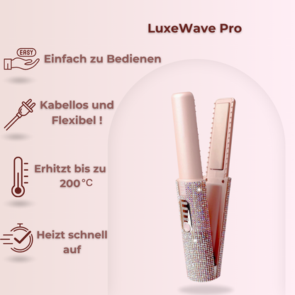 LuxeWave Pro-Glätten & Wellen mit nur einem Tool!